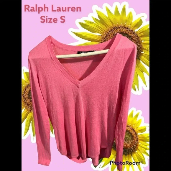 Ralph Lauren Pink Sweater Size S - Picture 1 of 3